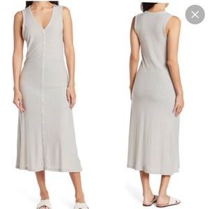 NWT James Perse Cardigan Tank Dress
